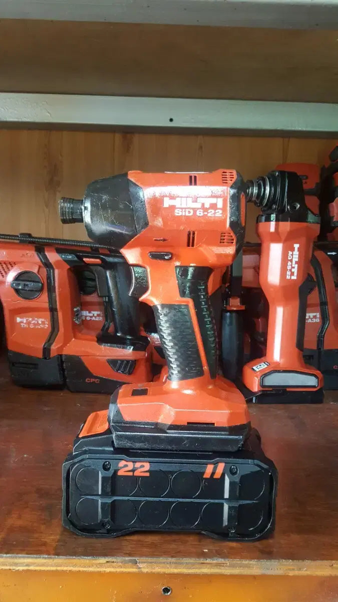 [HILTI]힐티충전임팩 SID6 22 본체만.신형.뉴런.본체만